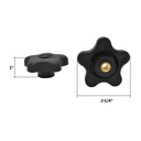 5 Star Thru Knob 5/16 x 18