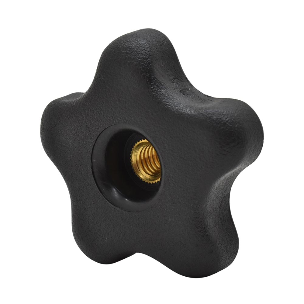 5 Star Thru Knob 5/16 x 18  (5/pk)