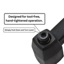 Ratchet Lever - Nut 5/16-18  (5/pk)