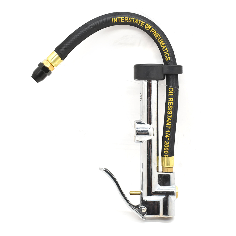 T9000 Inflator with Straight-in Tapered Chuck - Steel Braided
