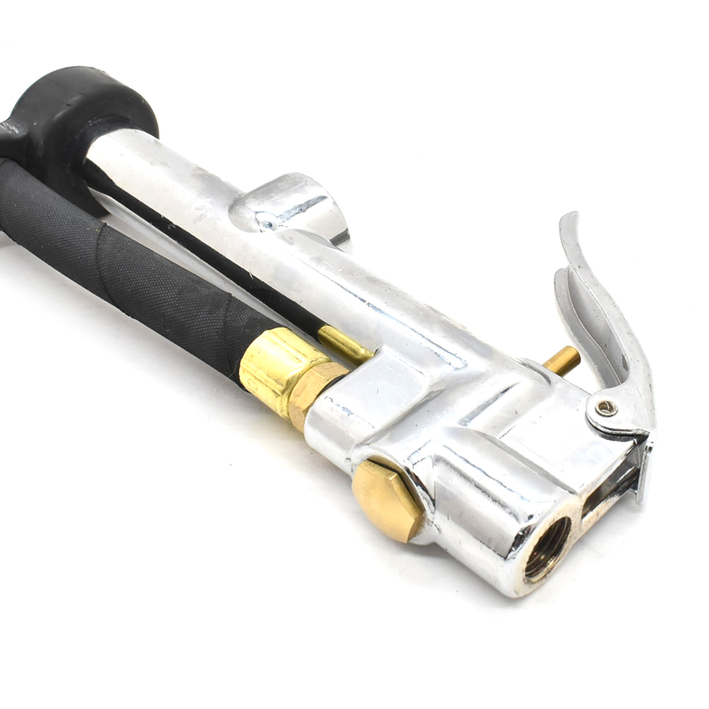 T9000 Inflator with Straight-in Tapered Chuck - Steel Braided