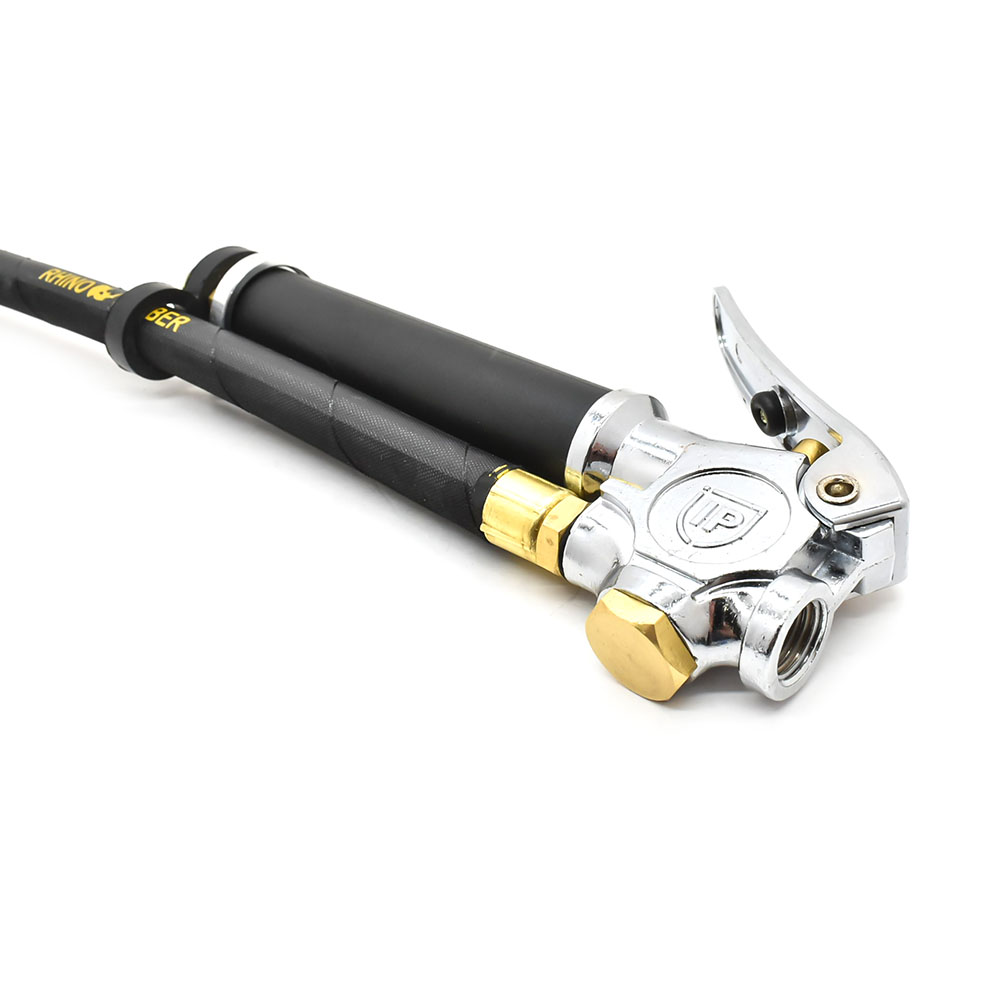 T5000 Inflator with 6" Ext Truck Chuck T37 with 12" whipend - Steel Braided