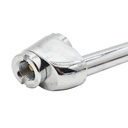 T5000 Inflator with 6" Ext Truck Chuck T37 with 12" whipend - Steel Braided