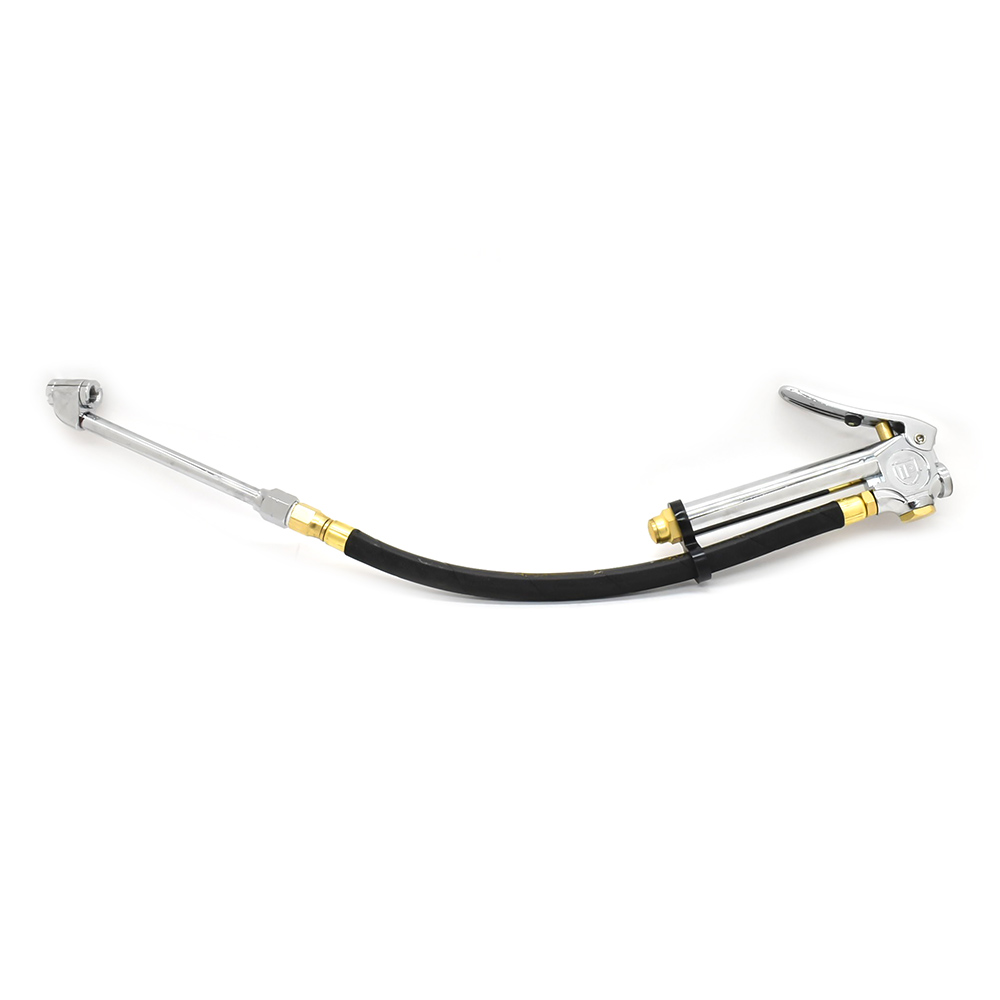 TF3000 Inflator with T37 6" Long Dual Foot Ext Truck Chuck - Steel Braided