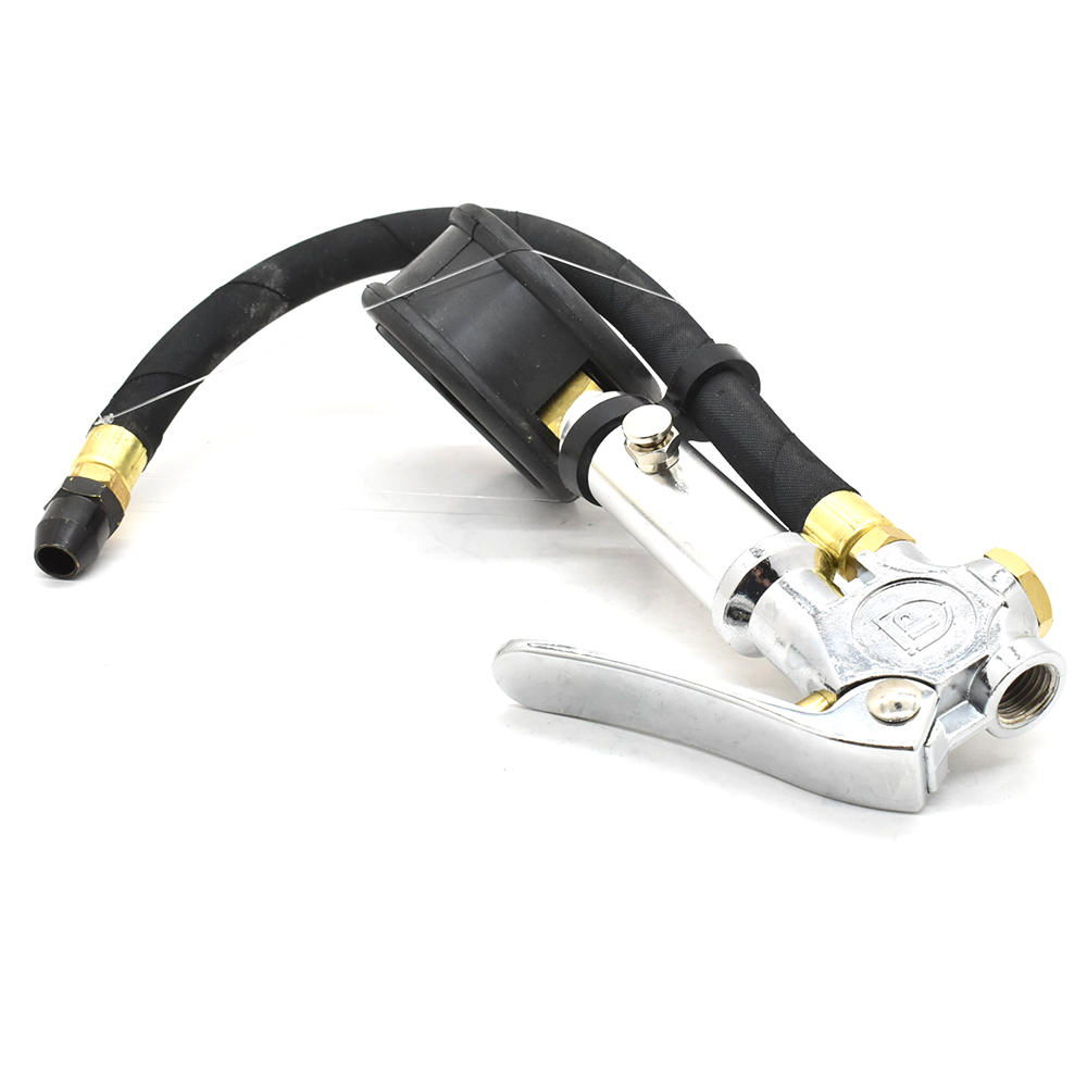 Inflator Chuck with TF7000 inflator with Straight-in Tapered Chuck - Steel Braided