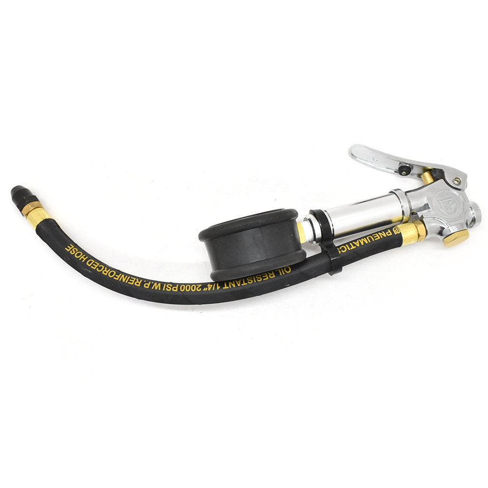 Inflator Chuck with TF7000 inflator with Straight-in Tapered Chuck - Steel Braided