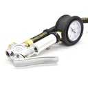 Inflator Chuck with TF7000 inflator with Straight-in Tapered Chuck - Steel Braided