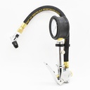 Tire Inflator TF7000 with Angled Tapered Chuck T35 Steel Braided Whip