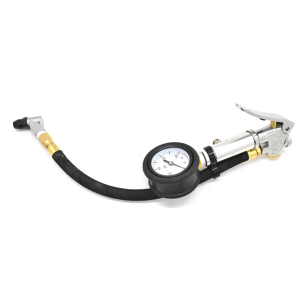 Tire Inflator TF7000 with Angled Tapered Chuck T35 Steel Braided Whip