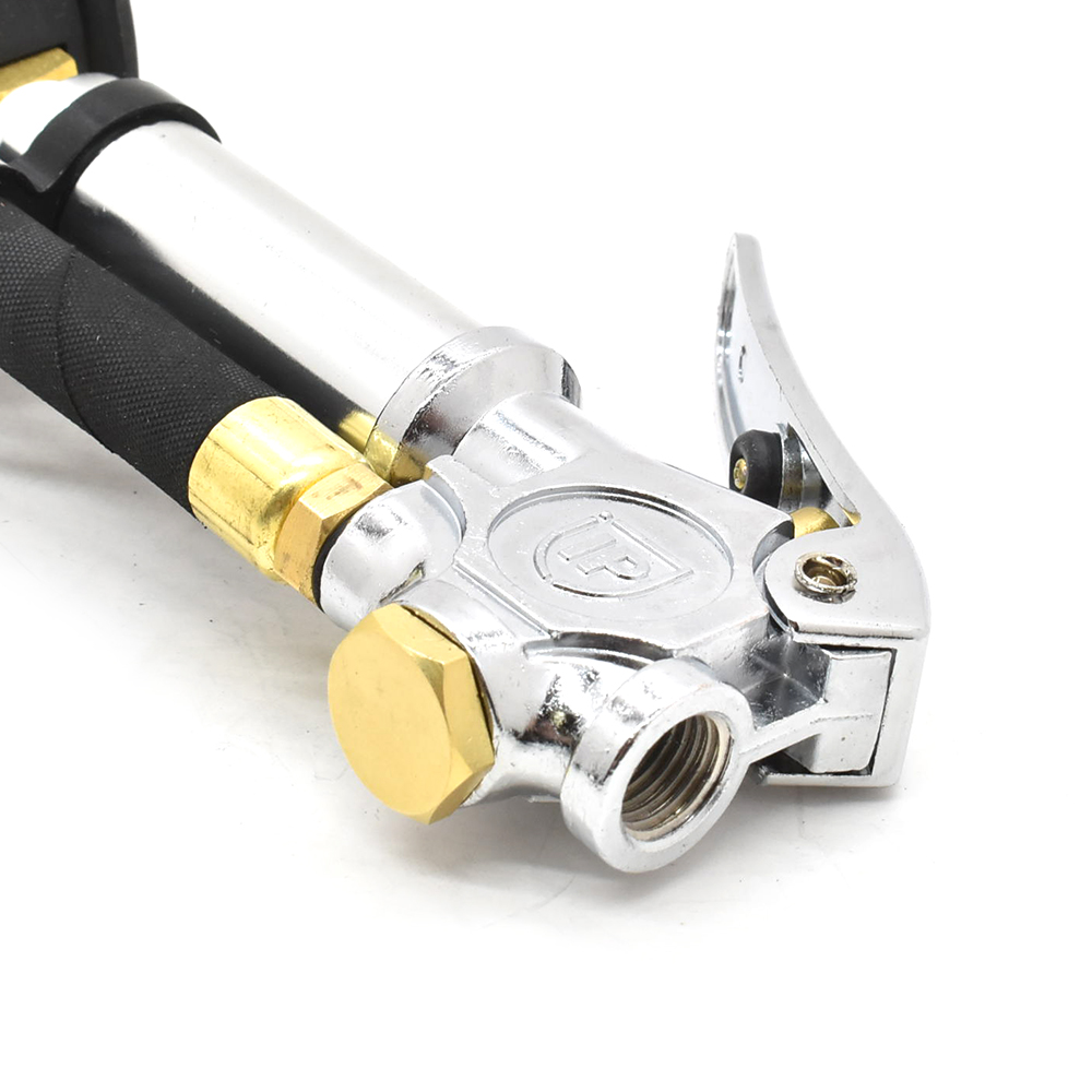 Tire Inflator TF7000 with Angled Tapered Chuck T35 Steel Braided Whip