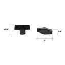 2" T Knob 1/4-20 (416-2420)