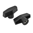 2" T Knob 1/4-20 - 5/Pk
