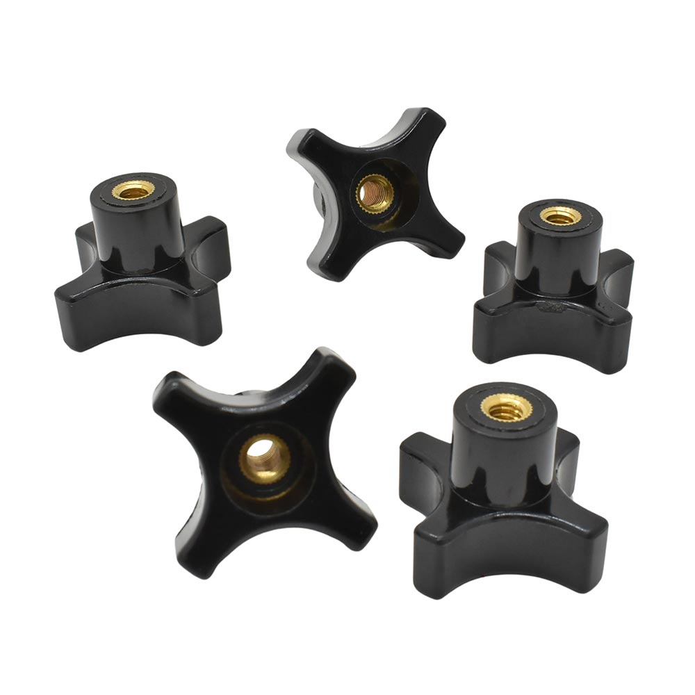 4 Point Knob 1/4-20  (5/pk)
