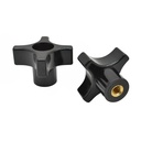 4 Point Knob 1/4-20  (5/pk)
