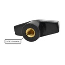 2" T Knob 5/16-18  (5/pk)