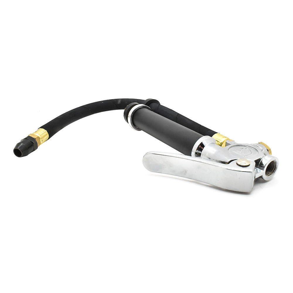 Tire Inflator TF5000 with Straight-in Tapered Chuck T46 Steel Braided Whip
