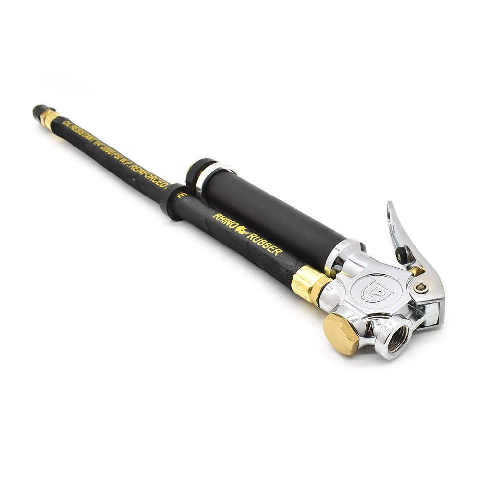 Tire Inflator TF5000 with Straight-in Tapered Chuck T46 Steel Braided Whip