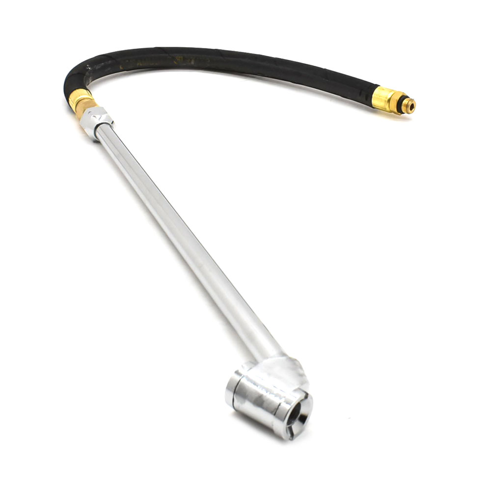 Chuck Dual Foot 11" Ext Truck (T37L) with 12" whipend - Steel Braided