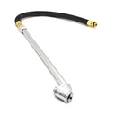 Chuck Dual Foot 11" Ext Truck (T37L) with 12" whipend - Steel Braided