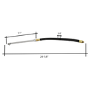 Chuck Dual Foot 11" Ext Truck (T37L) with 12" whipend - Steel Braided