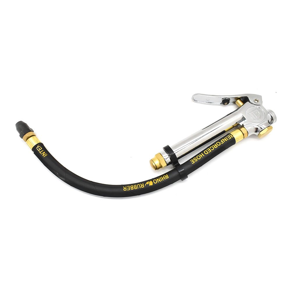 Tire Inflator TF3000 with Straight-in Tapered Chuck T46 Steel Braided Whip