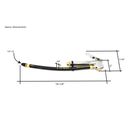 Tire Inflator TF3000 with Straight-in Tapered Chuck T46 Steel Braided Whip