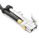 Tire Inflator TF9000 with Angled Tapered Chuck T35 Steel Braided Whip