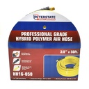 3/8" 50 ft Yellow Hybrid Polymer Hose (1/4" NPT)