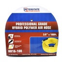 3/8" 100 ft Yellow Hybrid Polymer Hose (1/4" NPT)