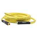 1/4" 25 ft Yellow Hybrid Polymer Hose (1/4" NPT)
