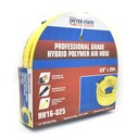 3/8" 25 ft Yellow Hybrid Polymer Hose (1/4" NPT)