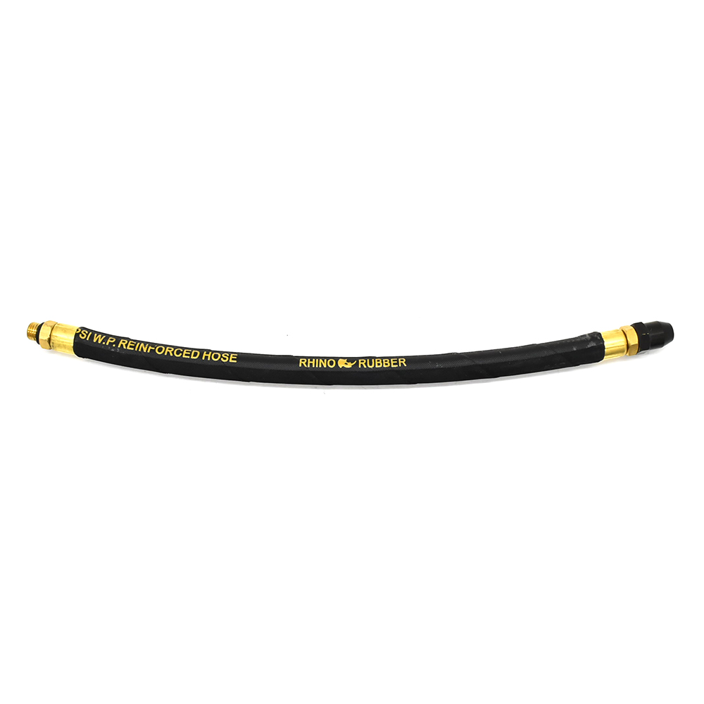 Chuck Straight in Tapered with 12" Whipend - Steel Braided