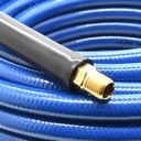 3/8" 100 ft Blue PVC Hose (1/4" NPT)  