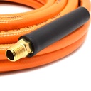 3/8" 25 ft Solid Orange PVC Hose (1/4" NPT)  