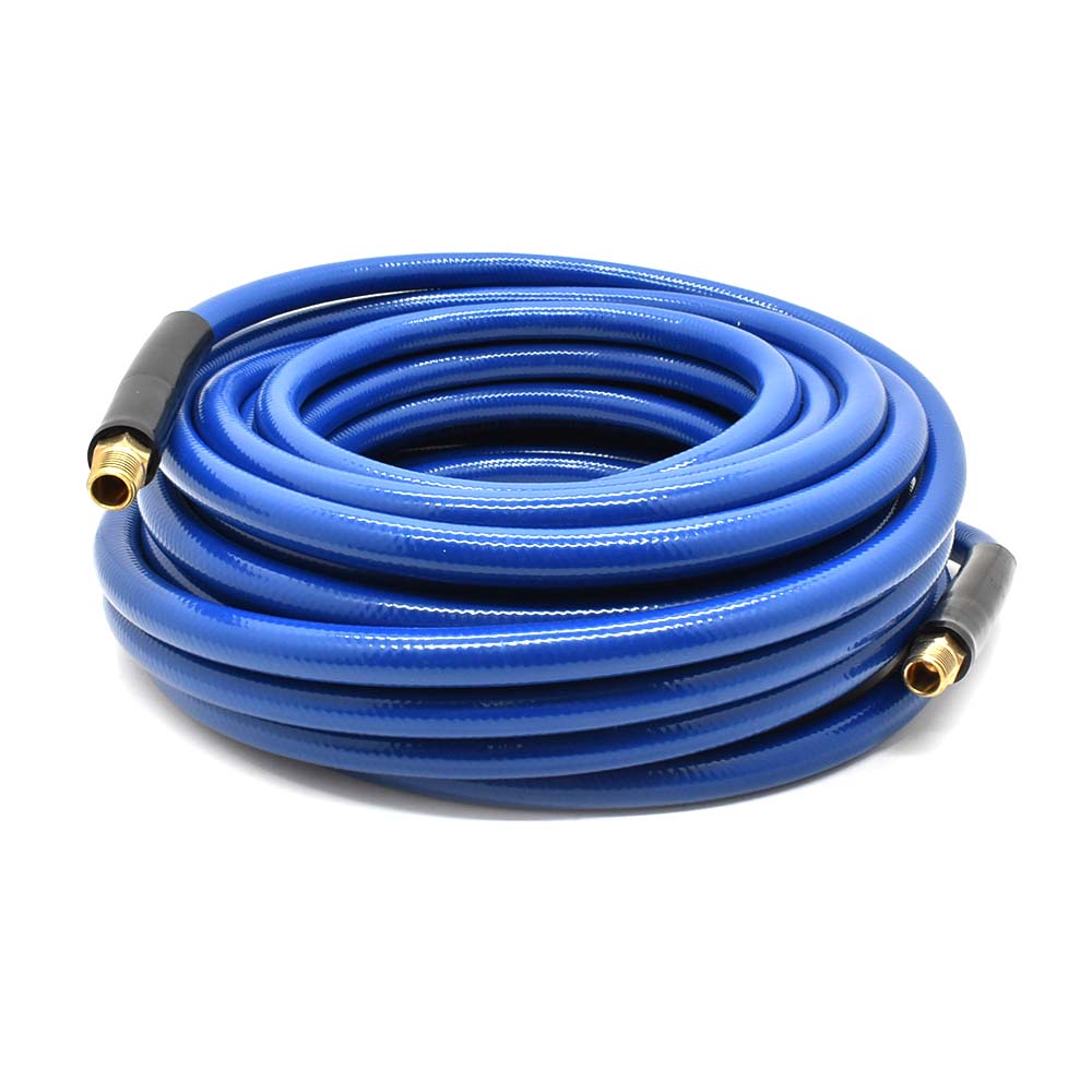 3/8" 50 ft Blue PVC Hose (1/4" NPT)  - IP Brand