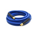 3/8" 25 ft Solid Blue PVC Hose (1/4" NPT)  