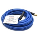 3/8" 25 ft Solid Blue PVC Hose (1/4" NPT)  
