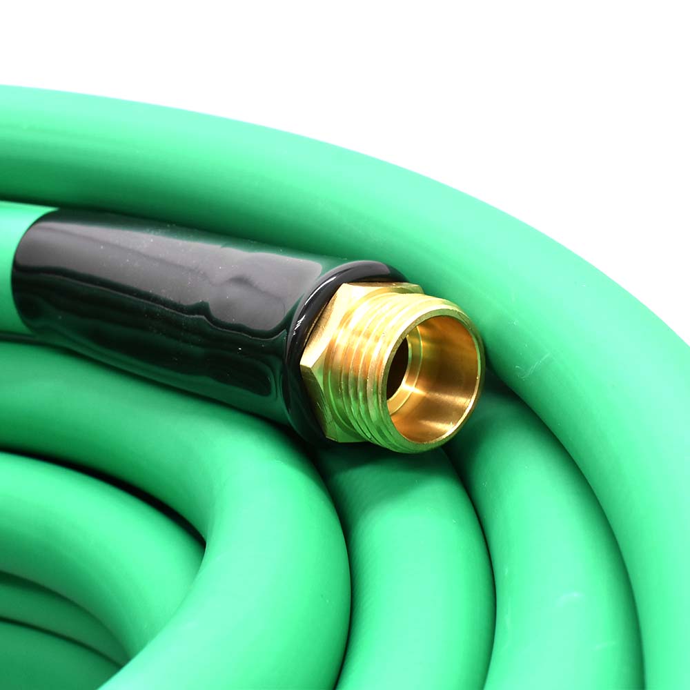 3/4" 100 ft Green PVC Water Hose
