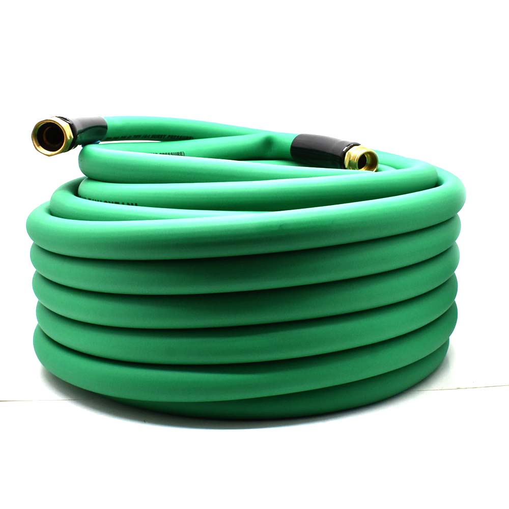 3/4" 75 ft Green PVC Water Hose