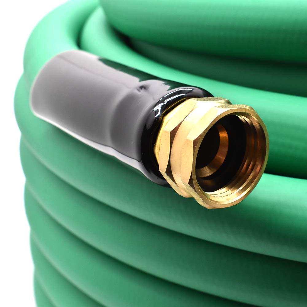 3/4" 75 ft Green PVC Water Hose