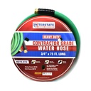 3/4" 75 ft Green PVC Water Hose