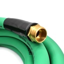 3/4" 25 ft Green PVC Water Hose