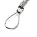 1/8" Steel Double Loop x 20-1/4" Jack Hammer Hose Safety Cable Whip
 - 50 Pack Bulk
