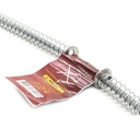 1/8" Steel Double Loop x 20-1/4" Jack Hammer Hose Safety Cable Whip
 - Six Display Pack