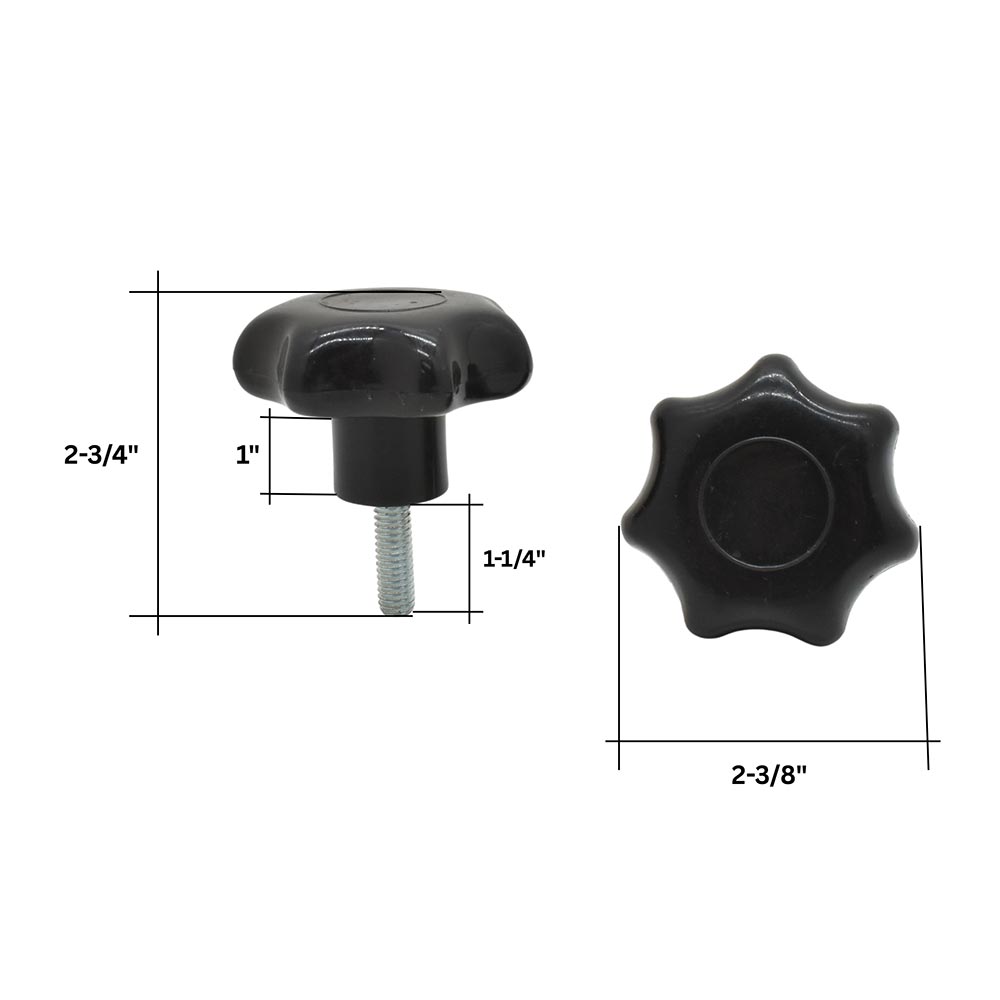 7-Star Stud 5/16-18  (5/pk)