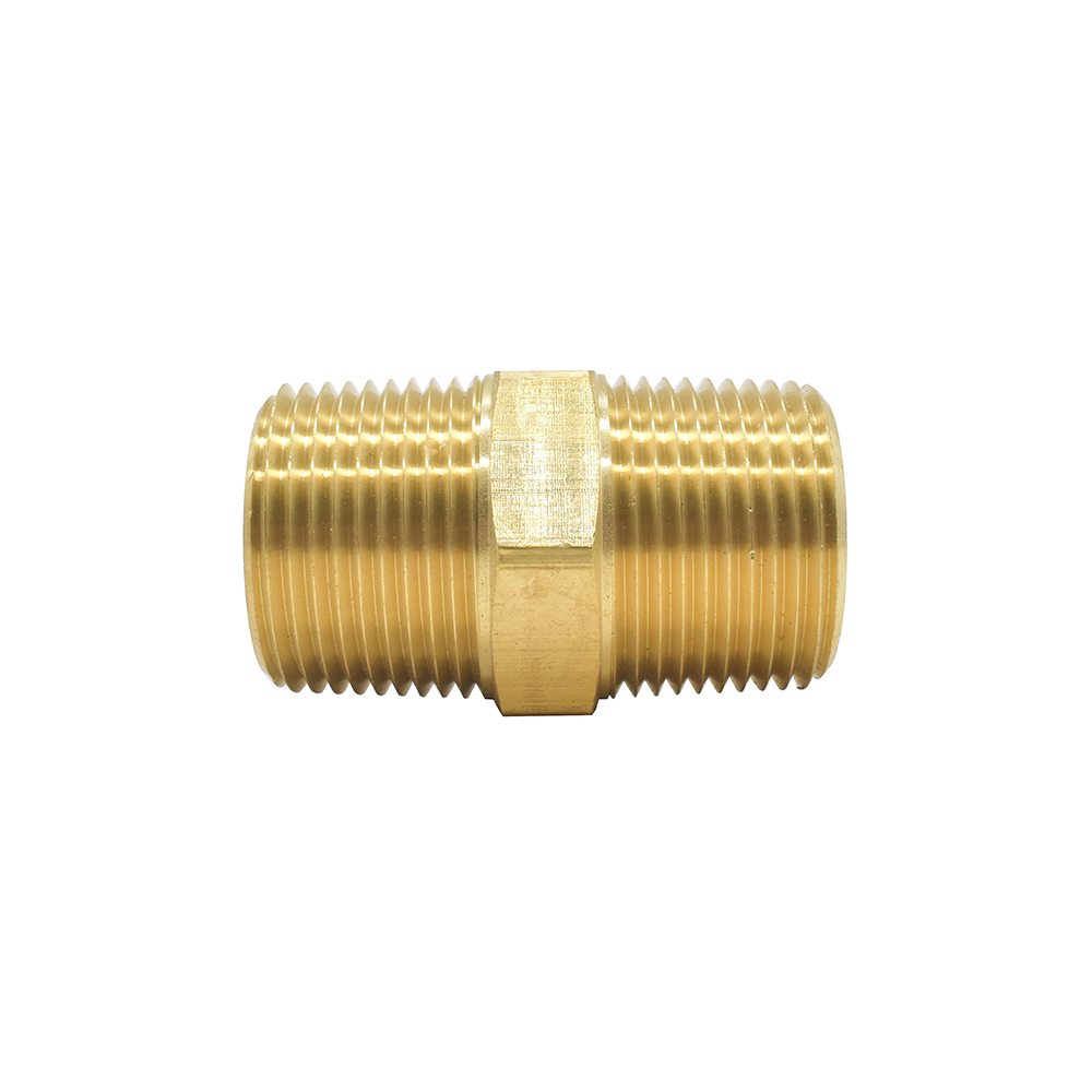 1" NPT Hex Male Nipple - 100 Pack Bulk