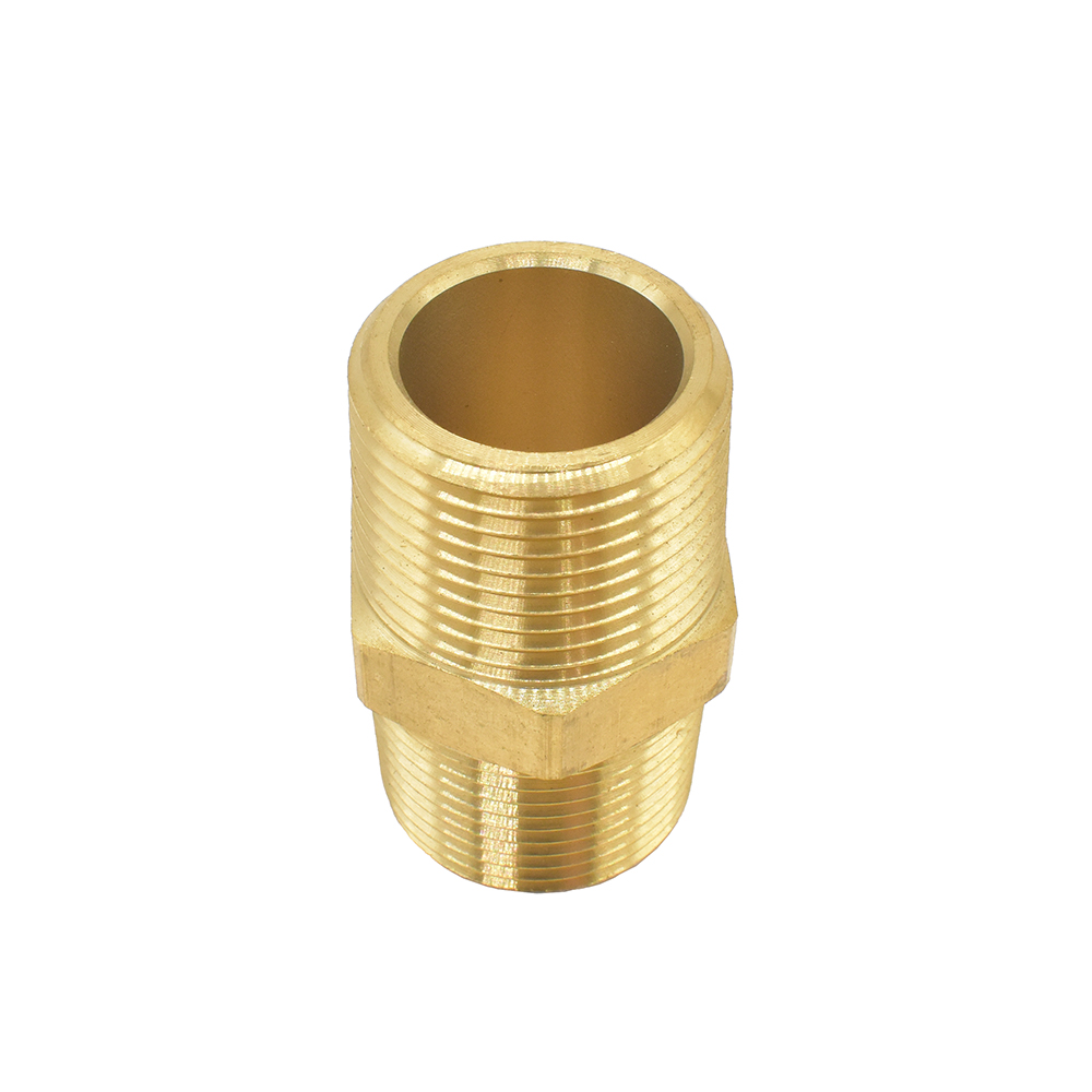 1" NPT Hex Male Nipple - 25 Pack Bulk
