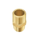 1" NPT Hex Male Nipple - 50 Pack Bulk