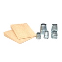 7 Piece Round Steel Wedges Set with Wood Piece For Hammer Handles - W02