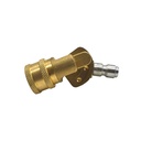 1/4" Quick-Connect Pivot/Swivel Coupler  for Nozzles
